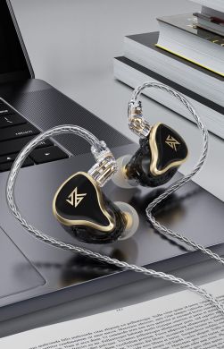 KZ Audio ZAS BLACK NO MIC 86103 фото