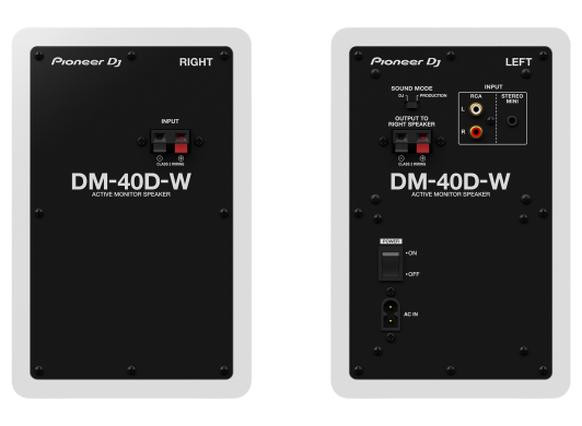 Активный студийный монитор PIONEER DM-40D-W 85216 фото