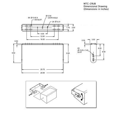 Кронштейн JBL MTC-29UB MTC-29UB фото