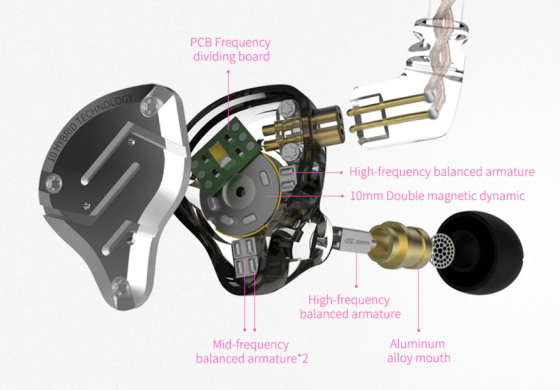 KZ Audio ZS10 PRO BLACK NO MIC 86114 фото