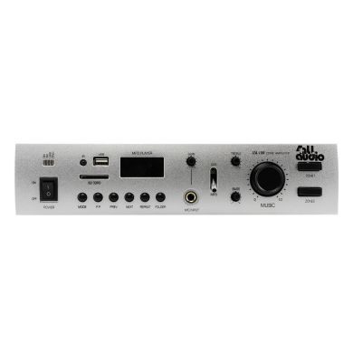 Комплект фонового озвучування 4all Audio SET 4xWALL 420 Black 1xPAMP-100-2z 88422 фото