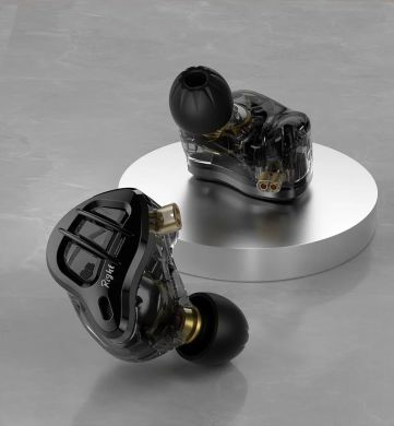 Гибридные внутриканальные наушники KZ Audio ZAR BLACK NO MIC 86110 фото
