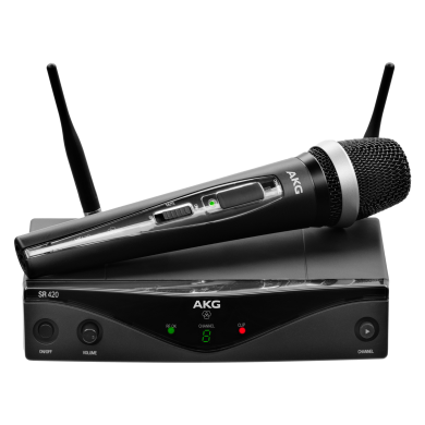 Радіосистема з ручним мікрофоном AKG WMS420 VOCAL SET Band A 3416H00010 фото