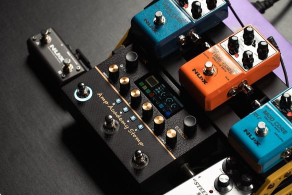 Гітарний процесор ефектів NUX Amp Academy Stomp 89481 фото