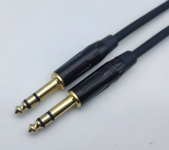 4all Audio 6.35 TRS - 6.35 TRS Stereo 1M