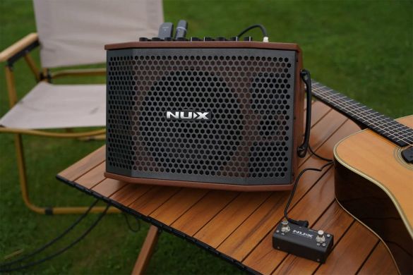 Портативний комбопідсилювач для акустичних інструментів NUX SA-100 87859 фото