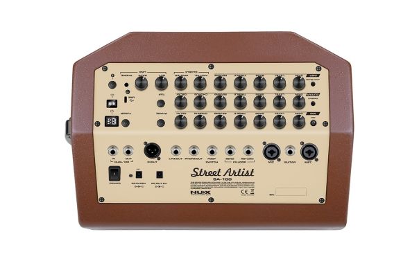 Портативний комбопідсилювач для акустичних інструментів NUX SA-100 87859 фото