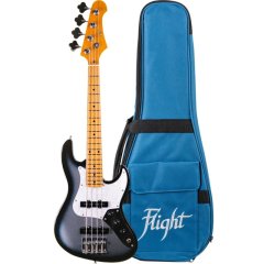 Мини-бас-гитара Flight JB Mini Moonburst Bass 88758 фото