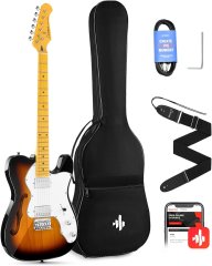 Donner Music DJC-1000S Sunburst Electric Guitar EC1408