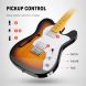 Donner Music DJC-1000S Sunburst Electric Guitar EC1407