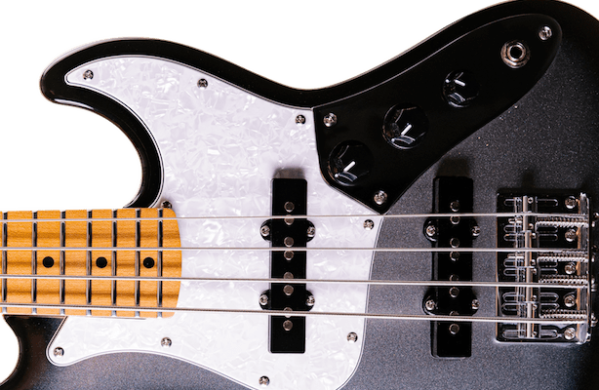 Мини-бас-гитара Flight JB Mini Moonburst Bass 88758 фото