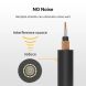 Donner Music Guitar Patch Cable Black 6-Pack 15cm EC1048