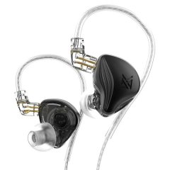 Электростатические гибридные наушники KZ Audio ZEX BLACK NO MIC 86105 фото