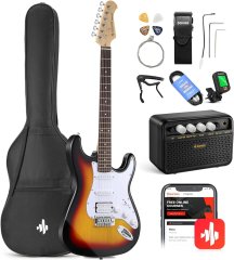 Donner Music DST-100 Sunburst Electric Guitar Kit Sunburst EC1099