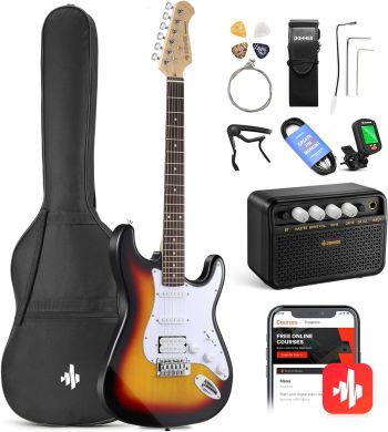 Donner Music DST-100 Sunburst Electric Guitar Kit Sunburst EC1099