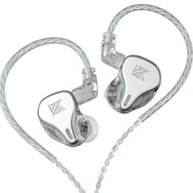 KZ Audio DQ6 SILVER NO MIC