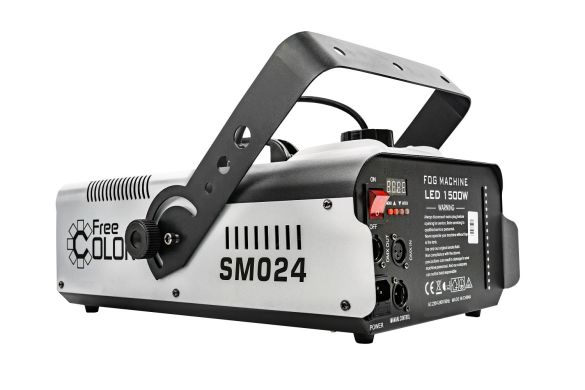 Дымогенератор с подсветкой дыма FREE COLOR SM024 1500W LED