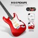 Donner Music DST-100 Sunburst Electric Guitar Kit Red EC1166