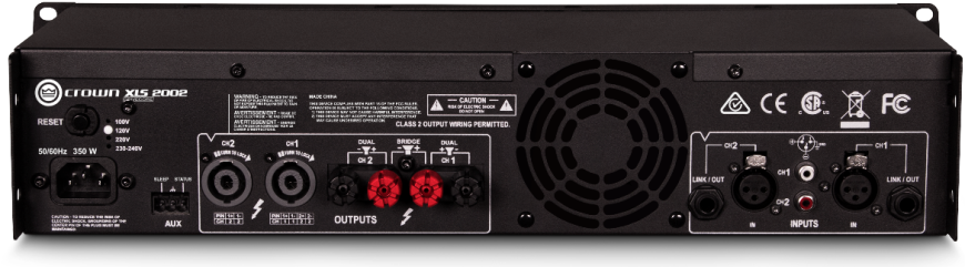 Підсилювач потужності Crown Audio XLS2002 NXLS2002-34-EU фото