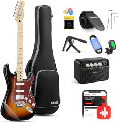 Donner Music DST-152 Electric Guitar Kit Sunburst EC1416