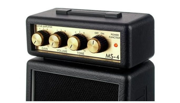 Міні-комбопідсилювач для електрогітари Marshall MS4 MICRO STACK 89254 фото