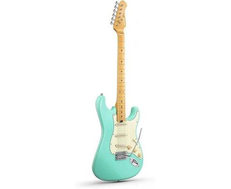 Donner Music DST-600 Electric Guitar-surf green EC6802