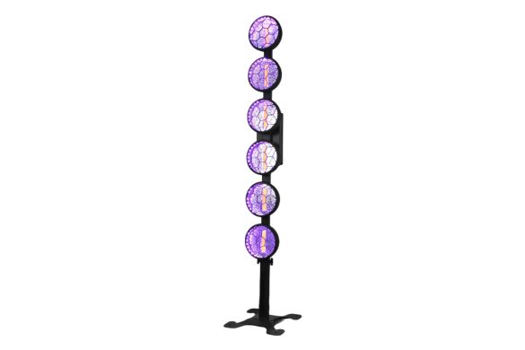 Світловий LED ефект FREE COLOR RETRO SIX LINE