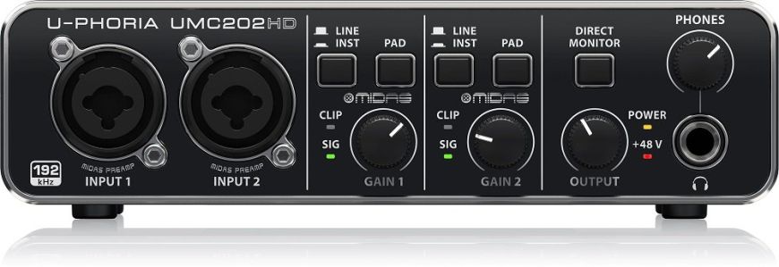 Звукова карта BEHRINGER UMC202HD 87039 фото