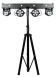 Набор световых приборов FREE COLOR T-BAR KALEIDOSCOPE with stand
