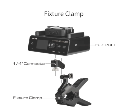 Система вушного моніторингу NUX B-7Pro( plus Fixture Clamp) 88080 фото