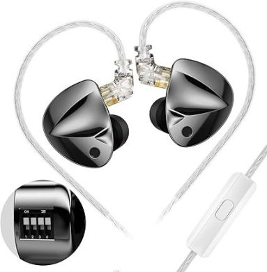 KZ Audio D-FI WITH SWITCH GRAY NO MIC 87621 фото